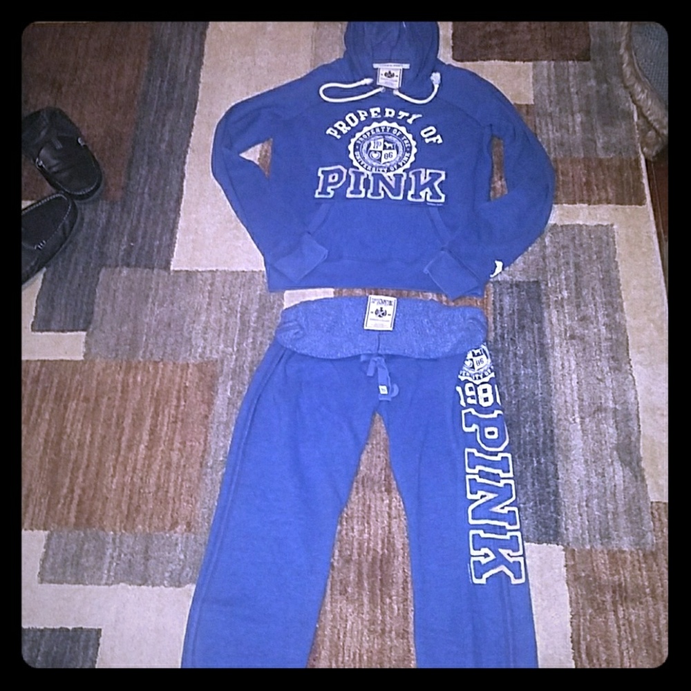 PINK Victoria secret hoodie  & sweatpants